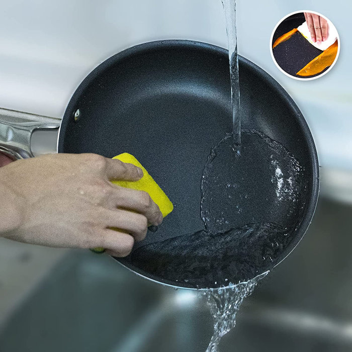 HITECLIFE 10 Piece NonStick Aluminum Cookware Set Wayfair